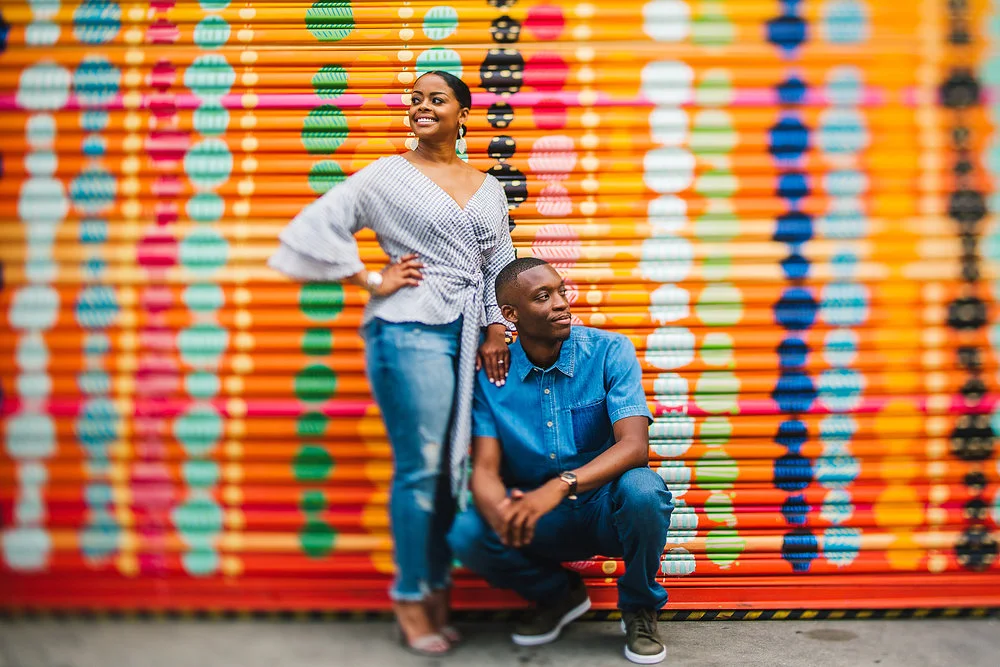 Real Couples // Old Town Alexandria Summer Engagement: Lauren + Micah