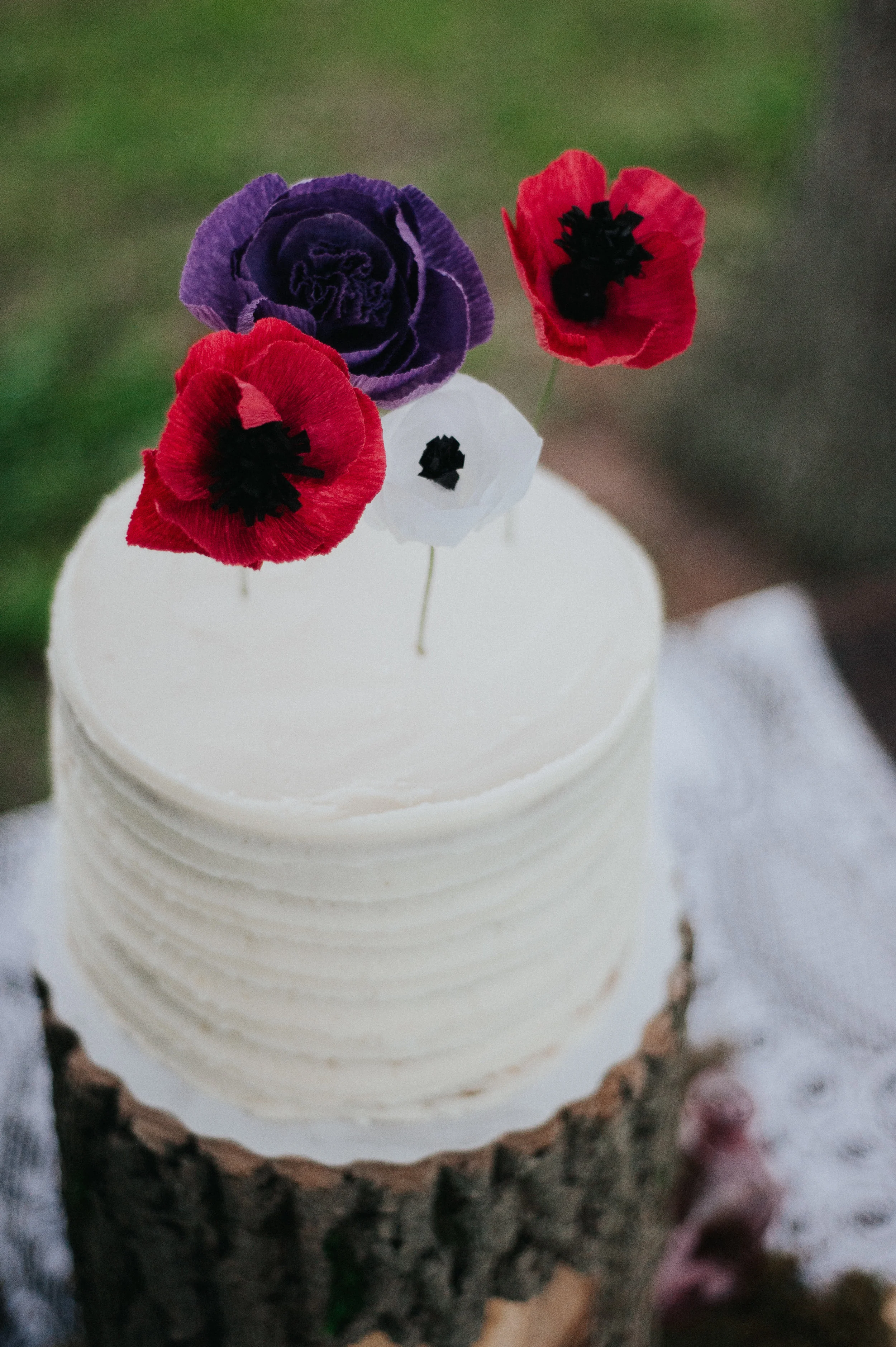 Hannah Yoon and Confetti and Co. Whimsical Crepe Paper Bride Inspiration