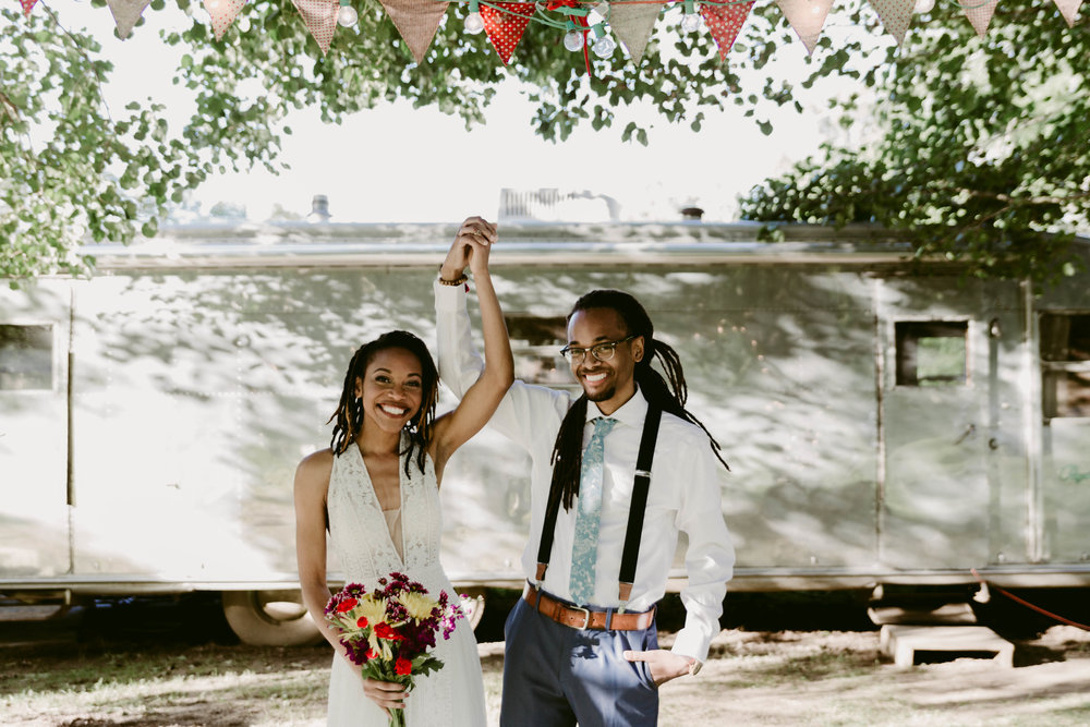 Wedding Inspiration // Asheville Glamping Elopement