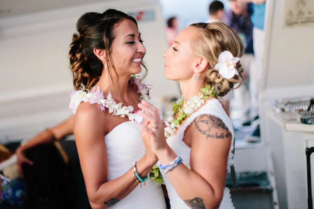 first dance at a wedding in Hawaii