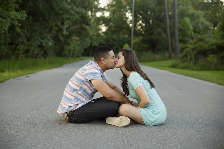 Real Couples // A Military Homecoming Engagement: Manny + Neiba
