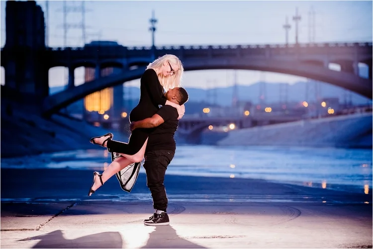 Real Couples // LA Arts District Engagement Session: Alissa + Bethany