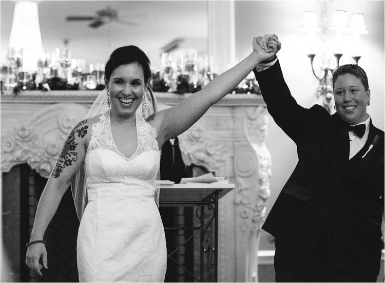 Real Couples // Winter-in-Amish-Country Wedding: Crystal + Jayleen
