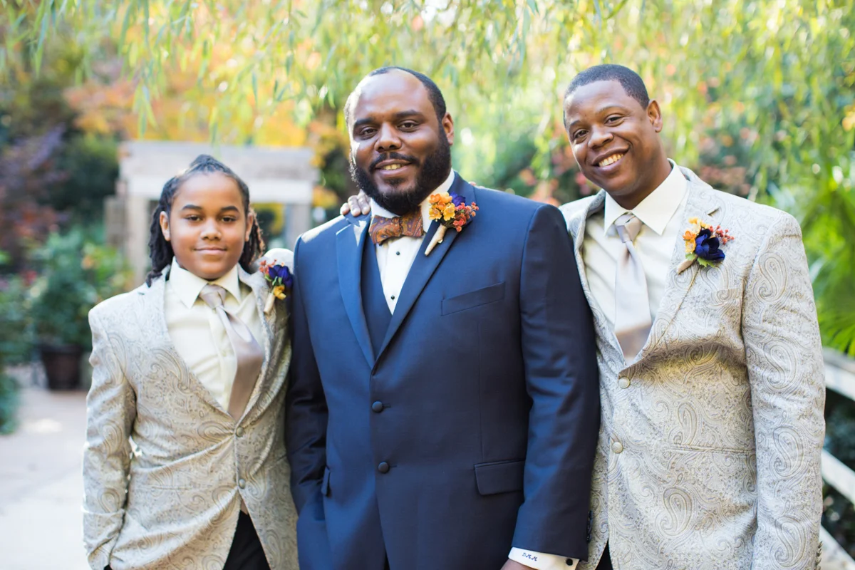 Groom and groomsmen