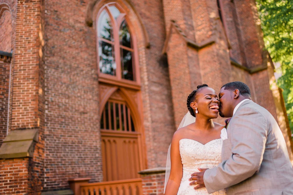 Real Couples // Cathedral Wedding: Laura + Marc