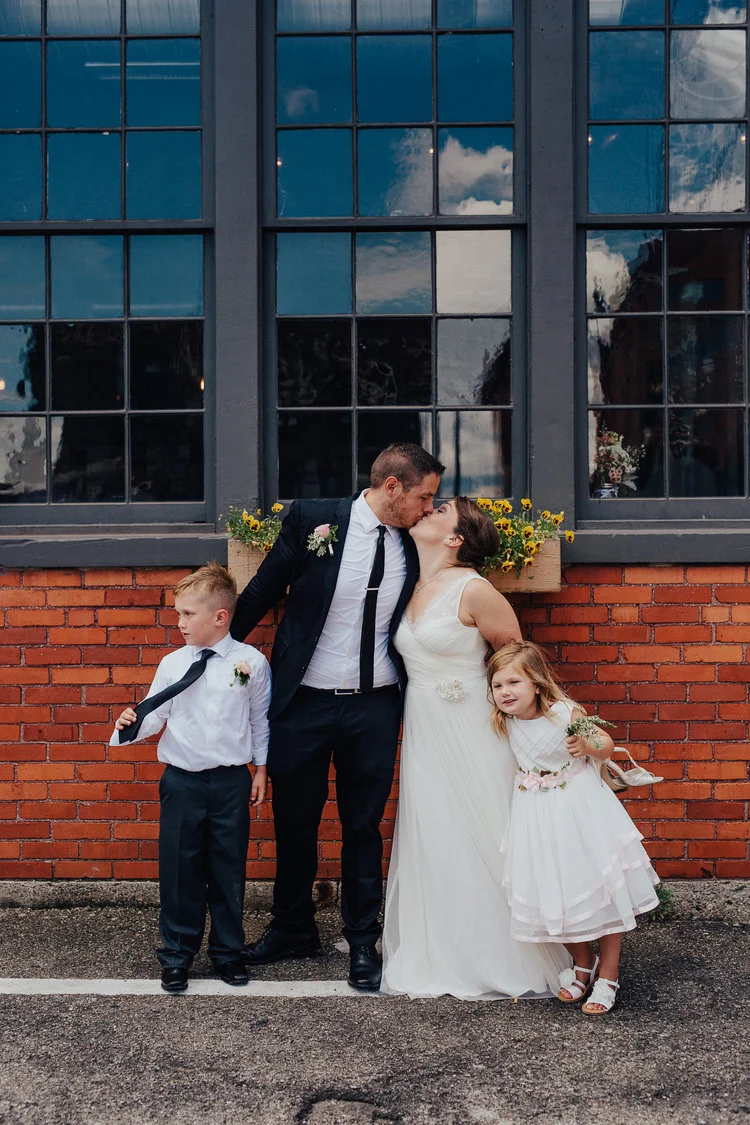 Real Couples // Second Weddings, Merging Families, and Coparenting: Karen + Andy