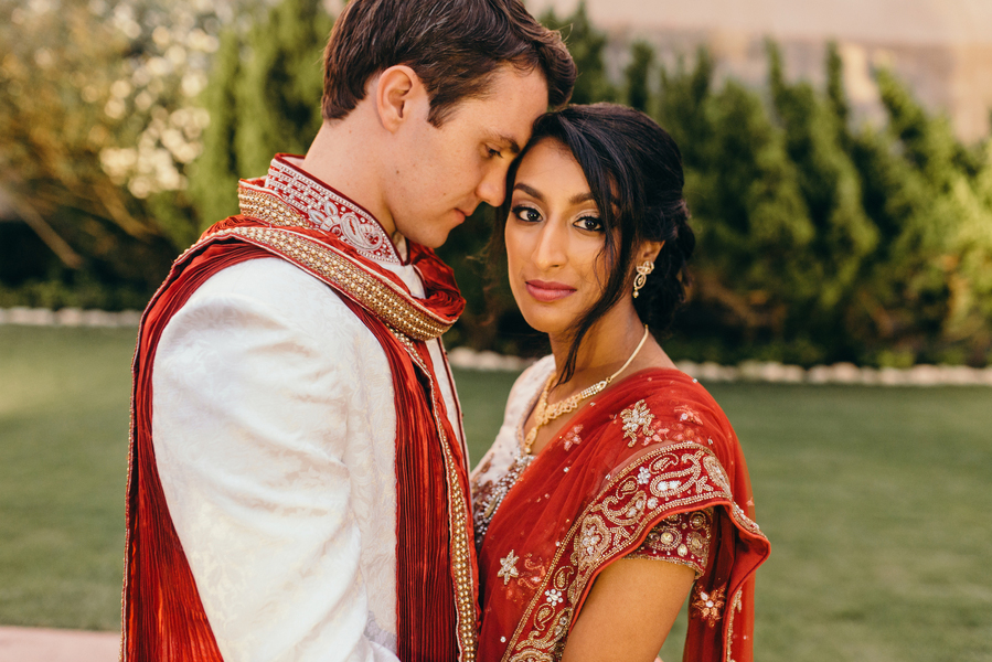 Real Couples // An Indian American Wedding in Galveston: Jessica + Ryan