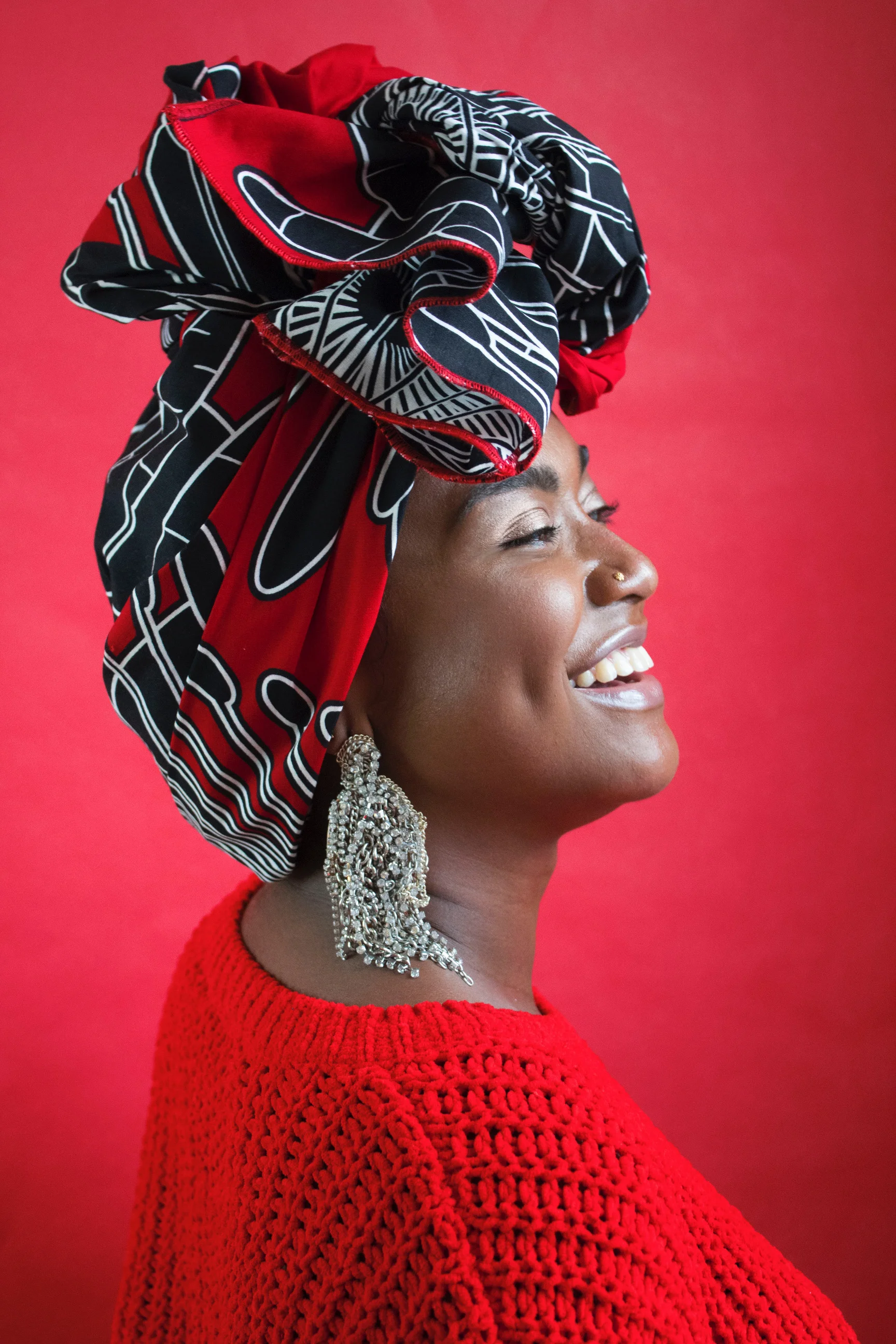 Shopfe-line Headwraps on Black BeauTEA Talk