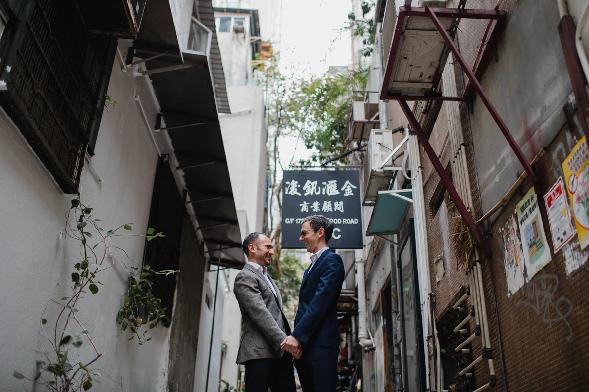 engagement photos in Hong Kong