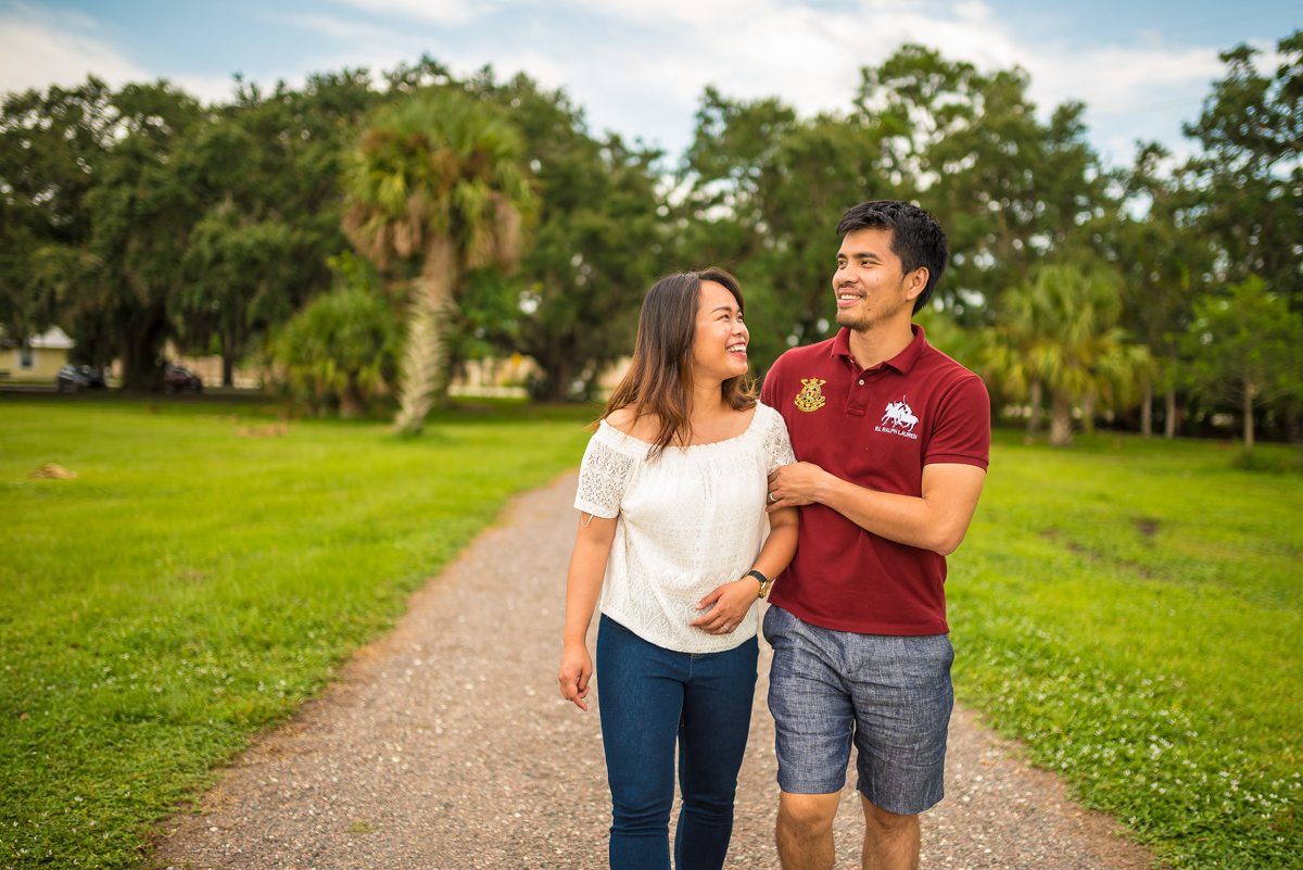 orlando engagement session photos