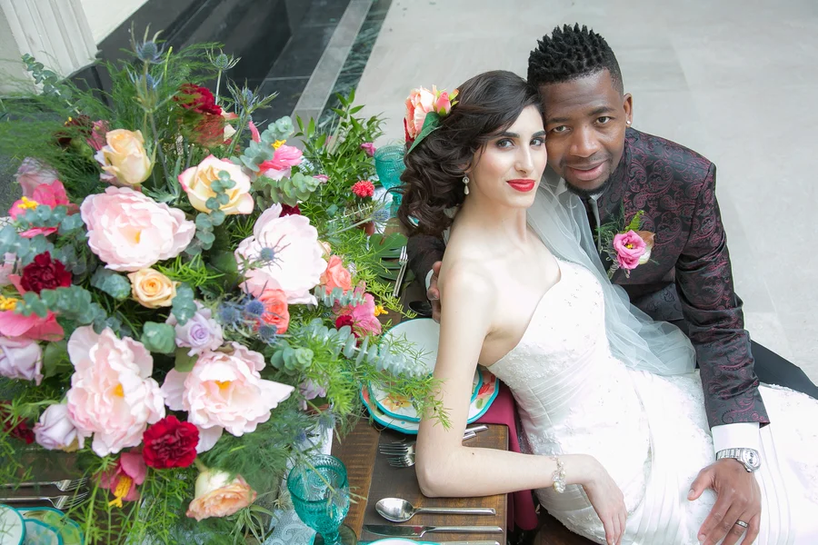 Intimate Mexican-Canadian Art Gallery Wedding Inspiration in Ontario Canada by WPIC Inc.