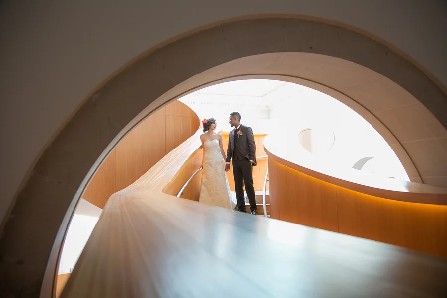 Intimate Mexican-Canadian Art Gallery Wedding Inspiration in Ontario Canada by WPIC Inc.