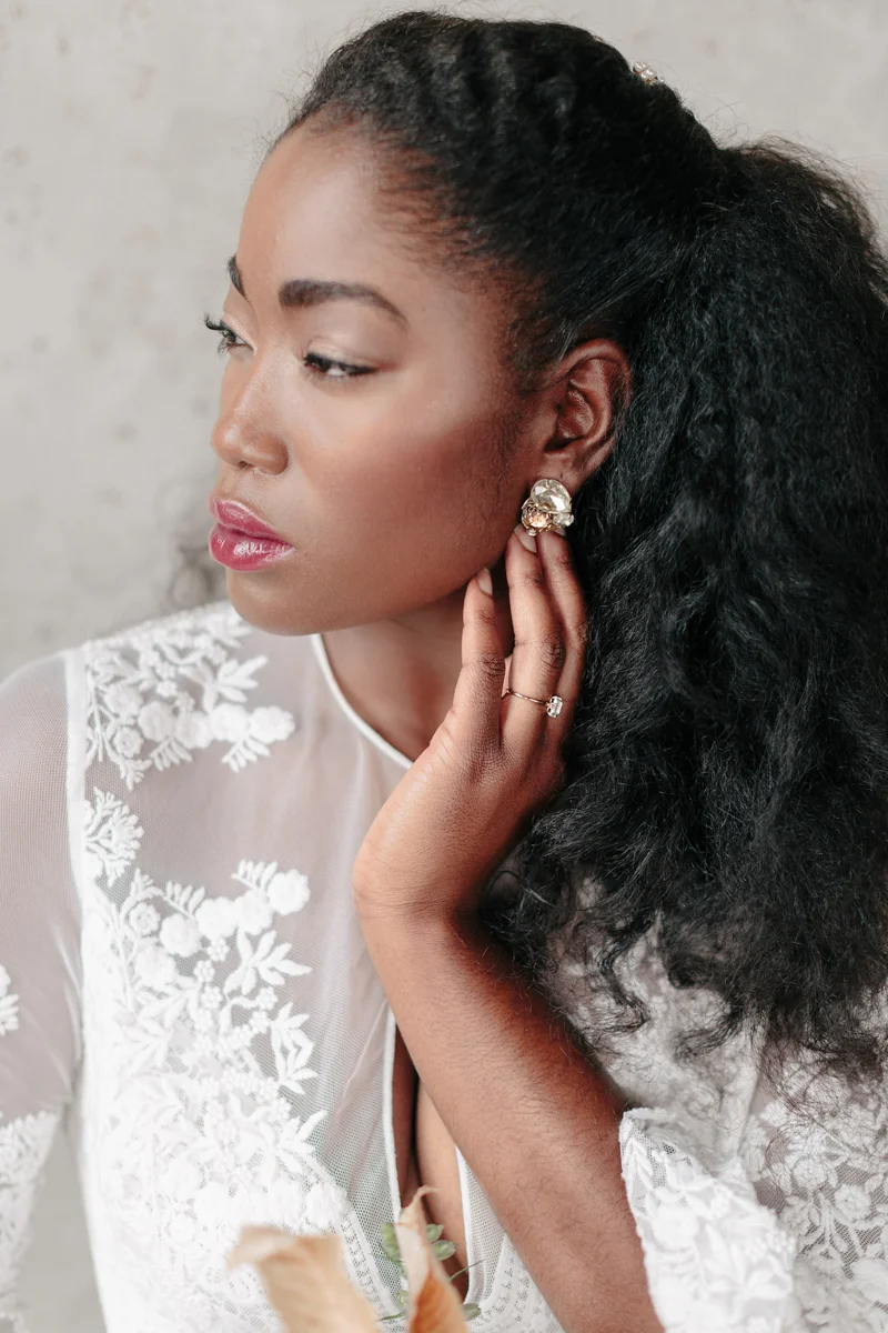iconic bridal portrait