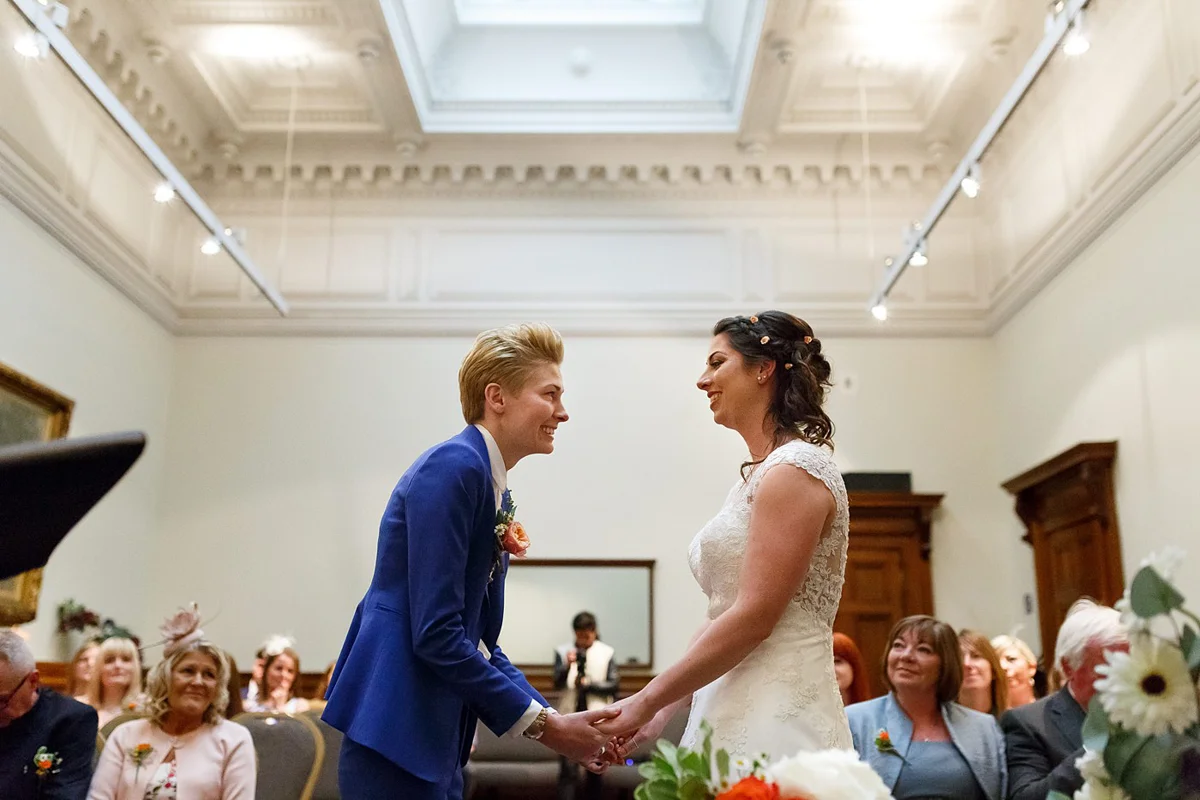 lesbian wedding ceremony in Liverpool