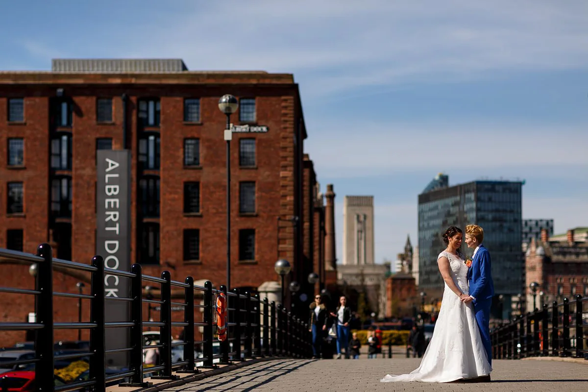 same-sex wedding photographer in Liverpool