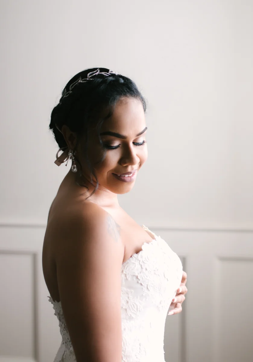 Iconic bridal portrait