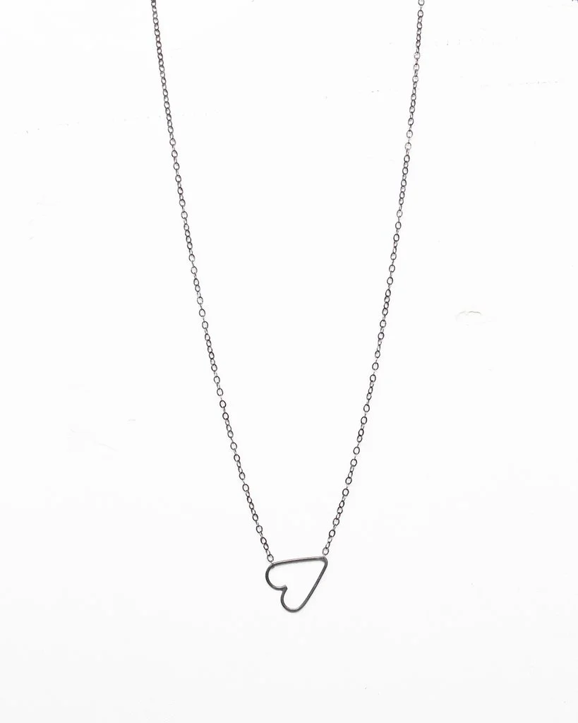 Elaine B Jewelry Heart Necklace
