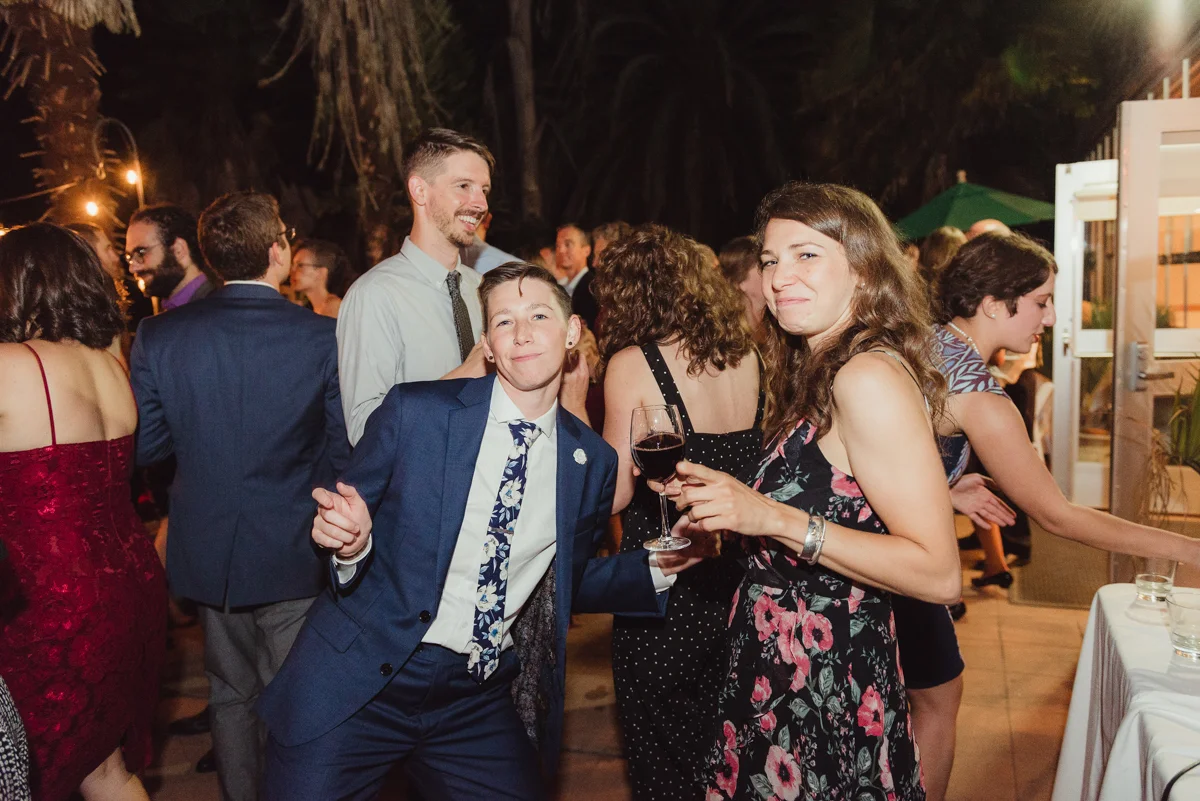 uc berkeley garden wedding lark and guest