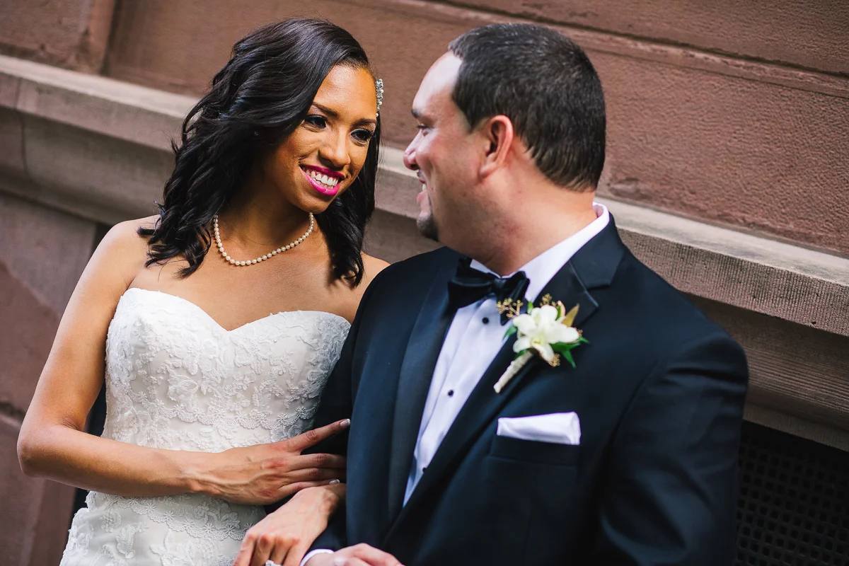 mount vernon ballroom wedding bride and groom
