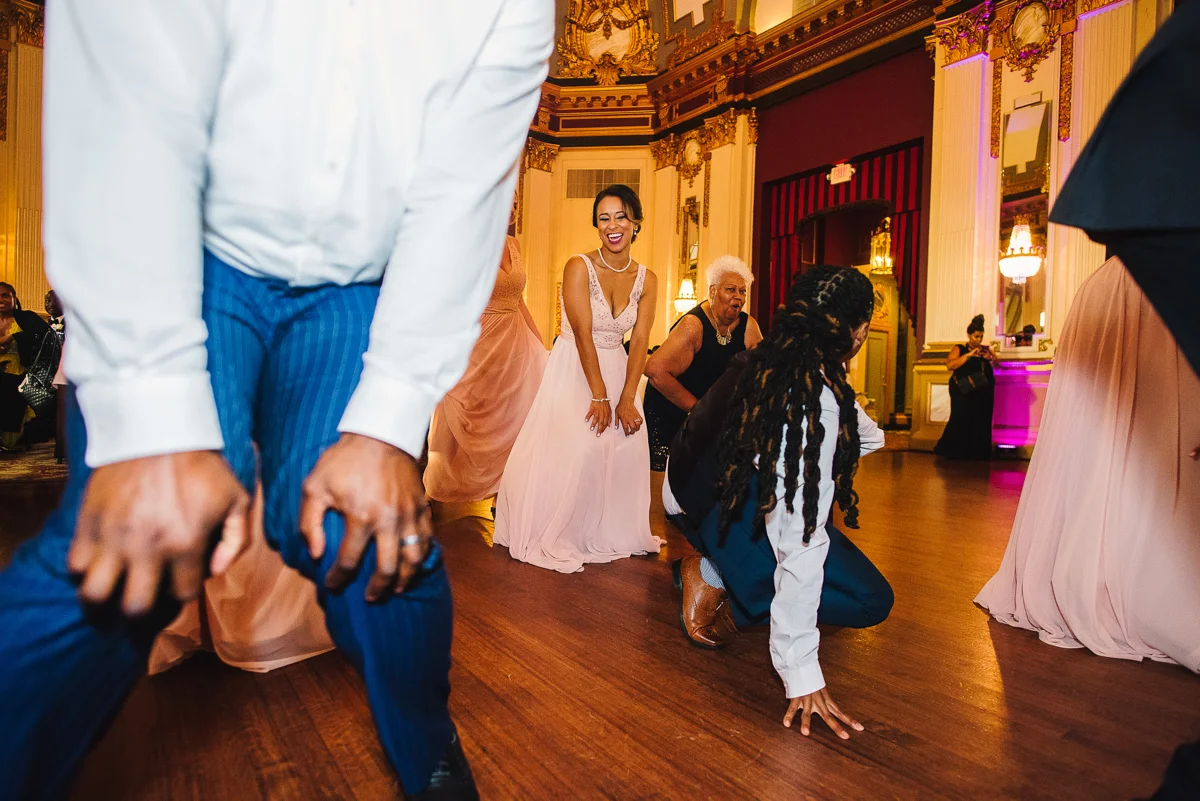 mount vernon ballroom wedding guests dancing