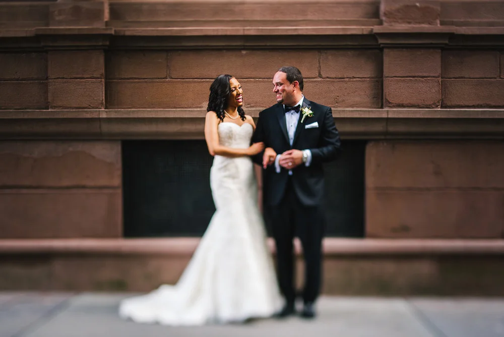 Real Couples // Glam Baltimore Ballroom Wedding: Eric + Laura