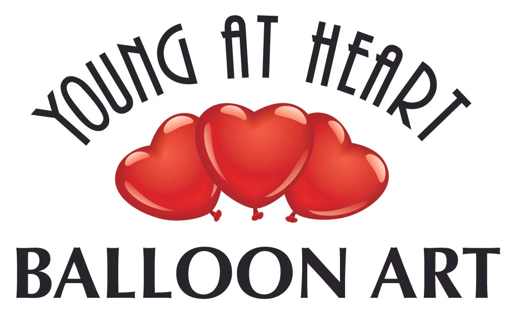 Yound at Heart Balloon ARt