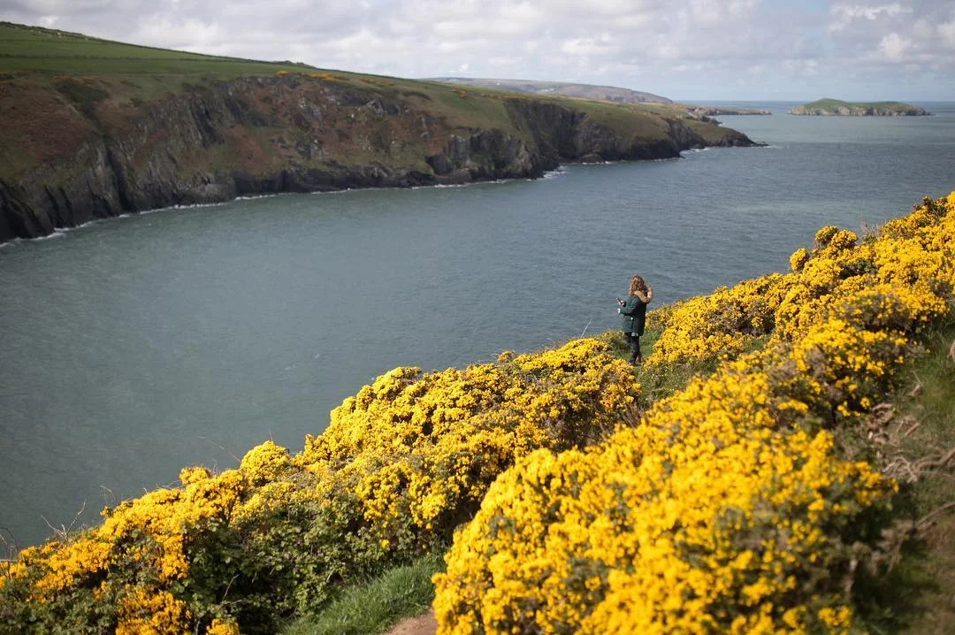 Photo of me by Carly Romeo & Co. in Mwnt, Wales