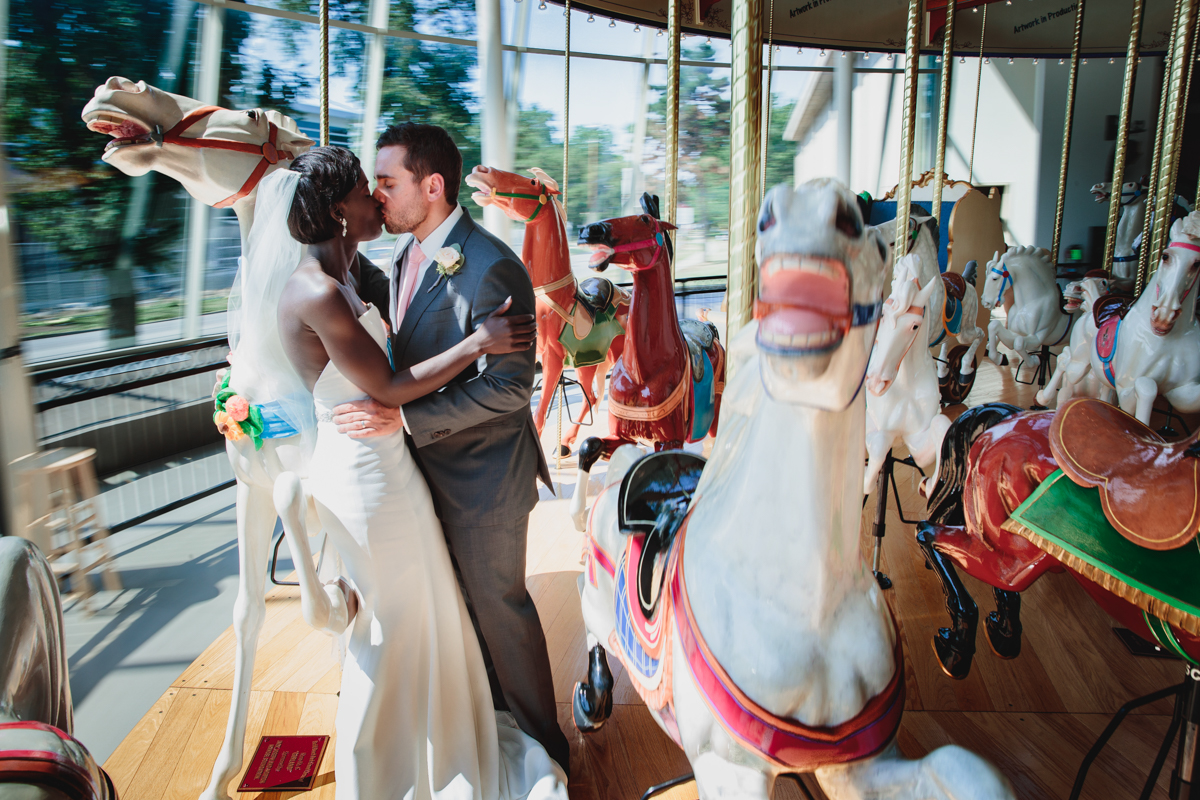 Real Couples // A Glam Wedding in Cleveland, Ohio: Gloria + William