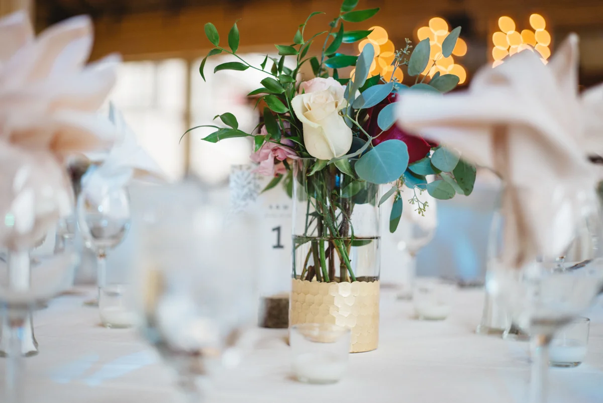 denver same-sex indian wedding table setting