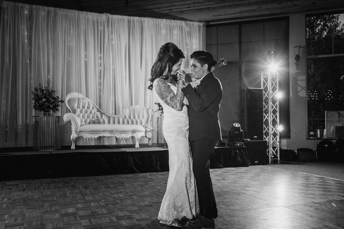 denver same-sex indian wedding first dance