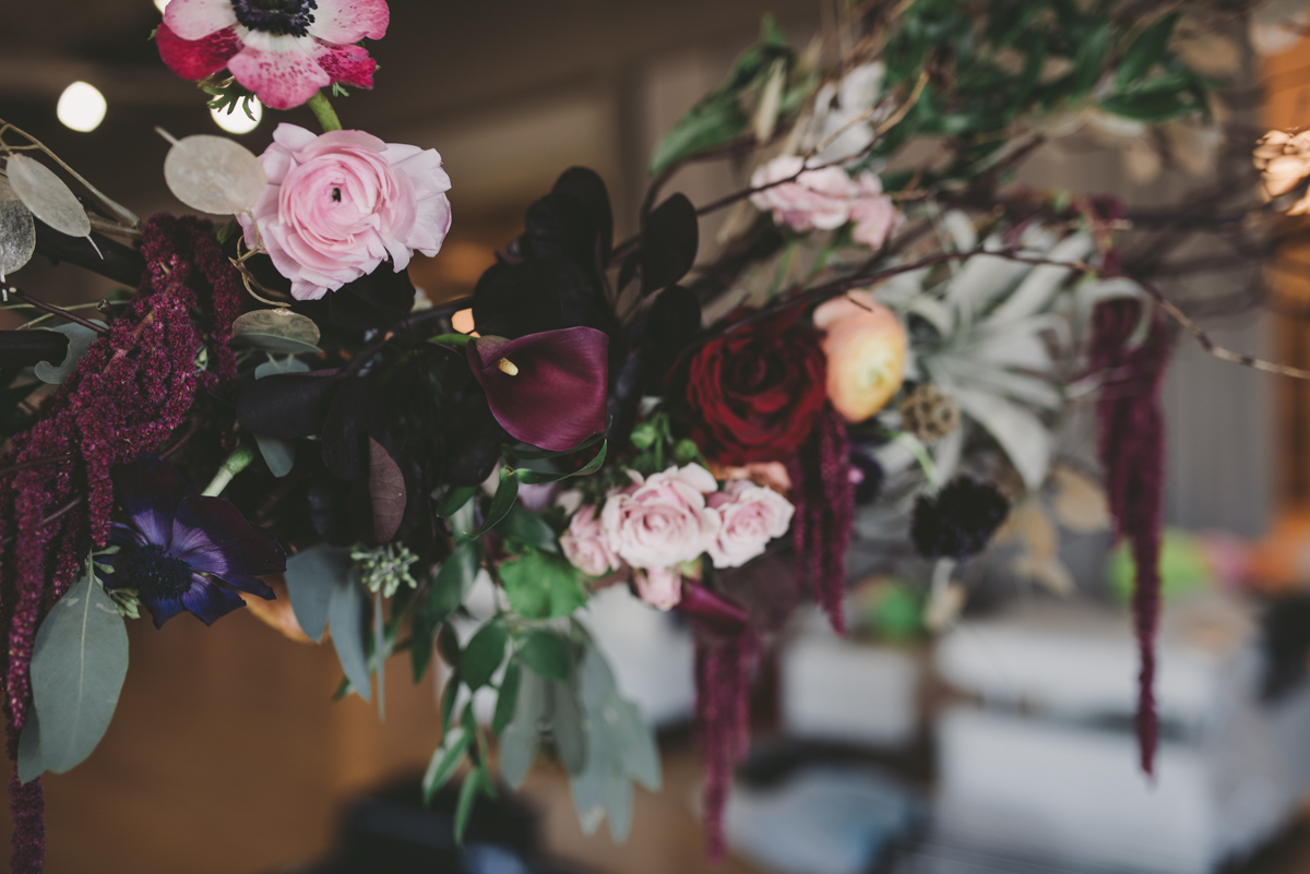 we are young worth the wait studios hanging floral garland