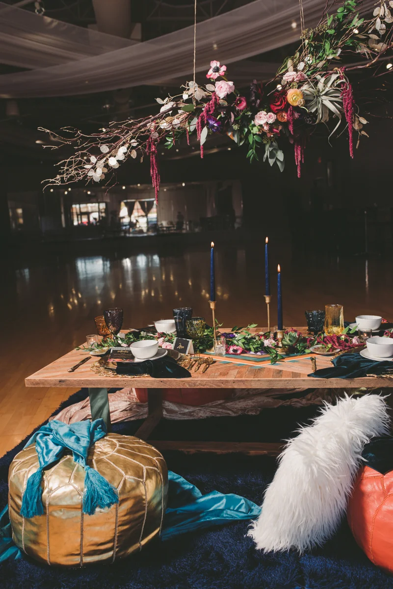 we are young worth the wait studios low table and cushions