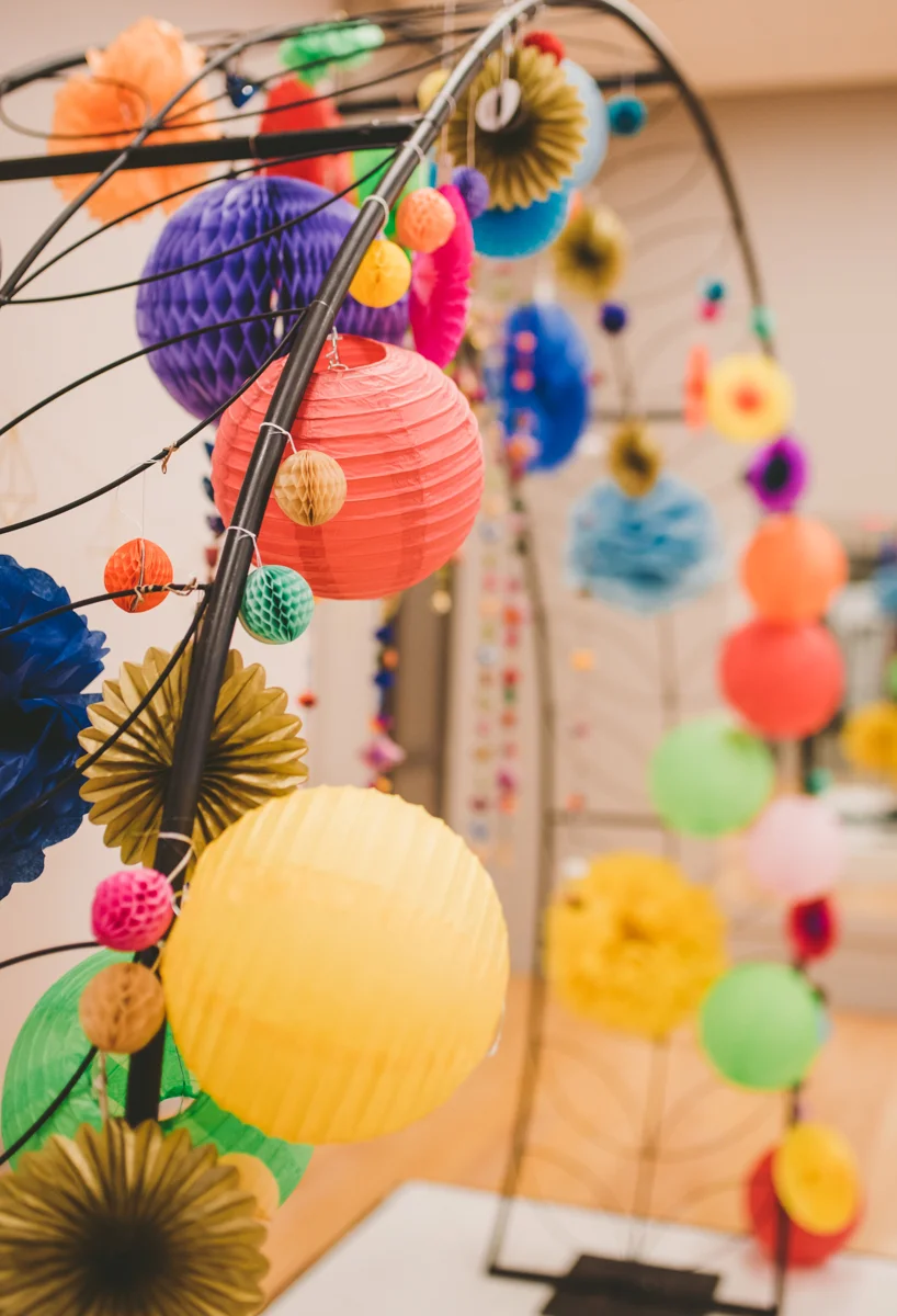 we are young worth the wait studios paper lanterns on arch