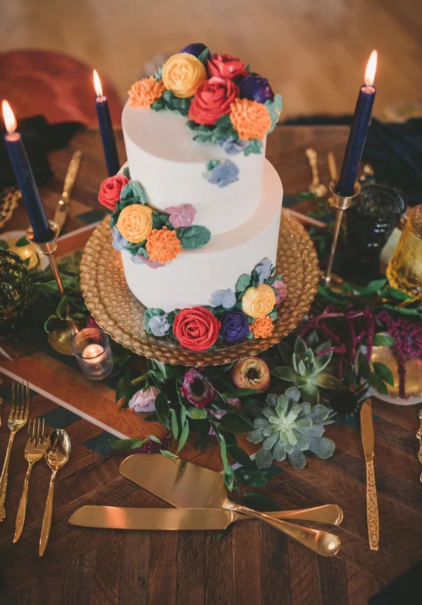 we are young worth the wait studios cake, serving knife, and cake cutting knife