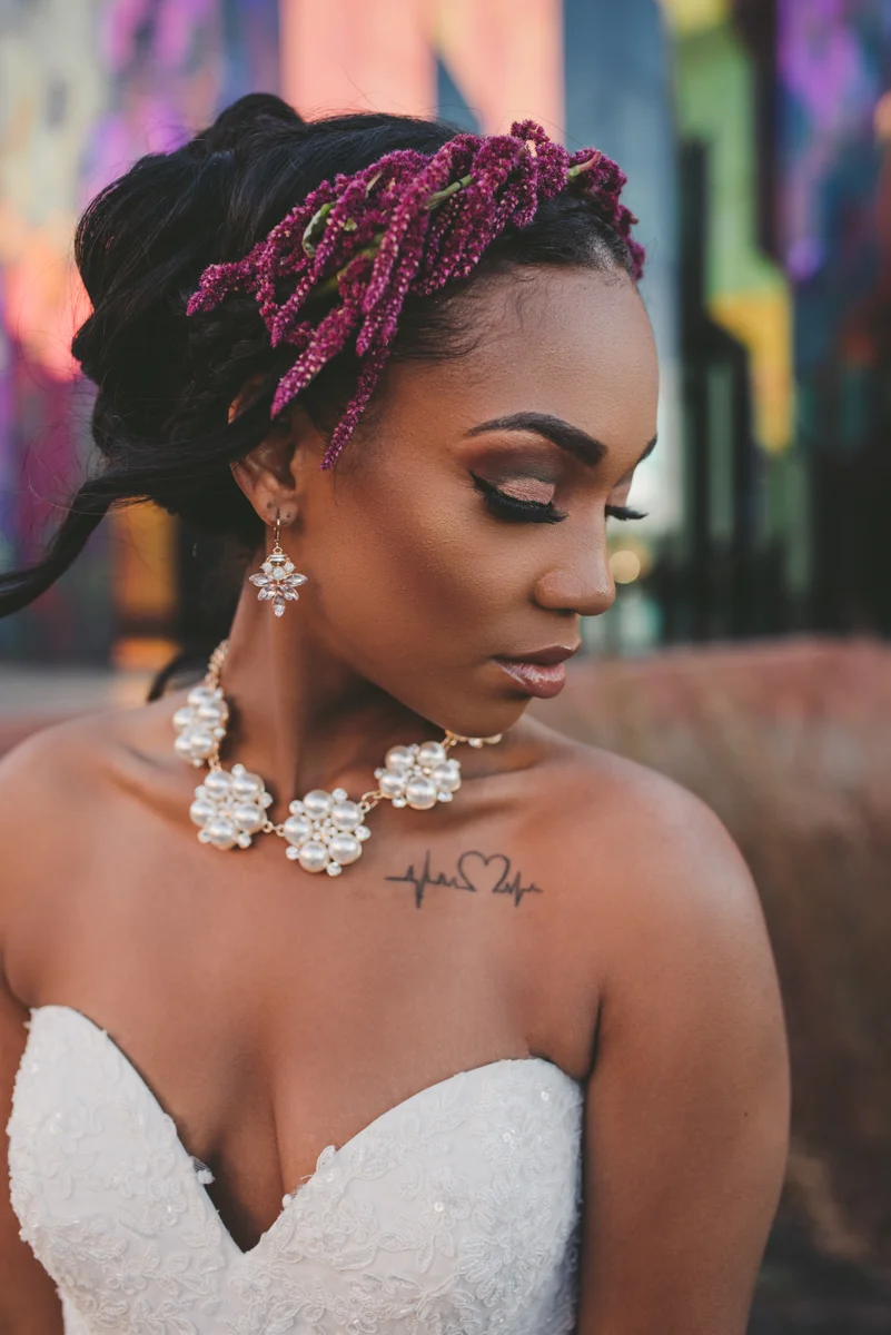 we are young worth the wait studios portrait of bride