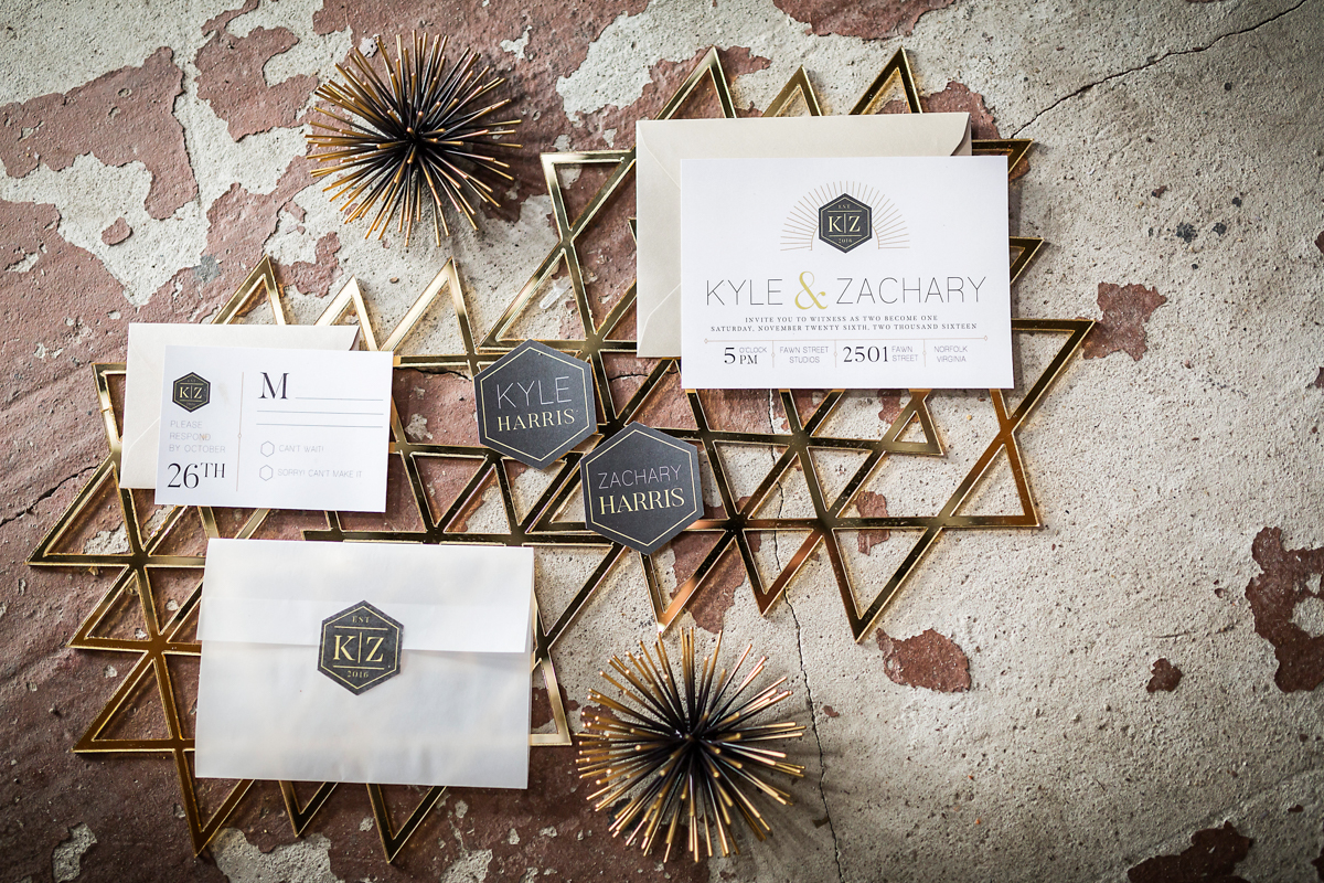 Invitations by Paperdoll Design Photo by Dragon Studio