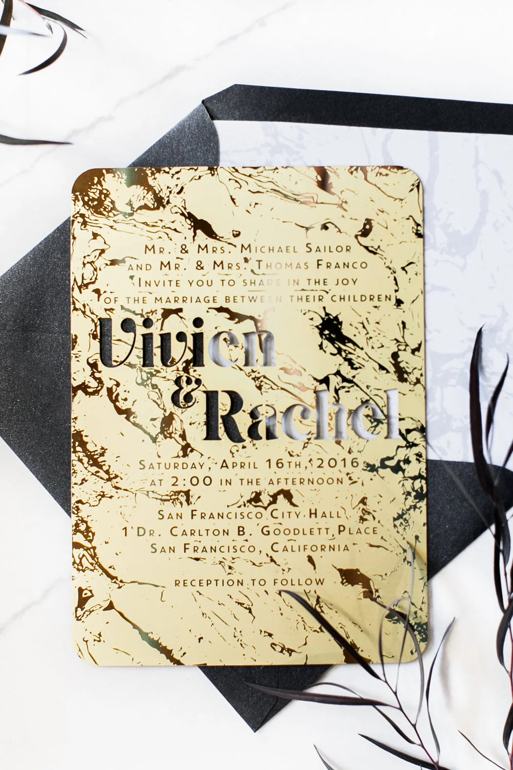Invitations by A Good Day, Inc. Photos by Buena Lane Photography
