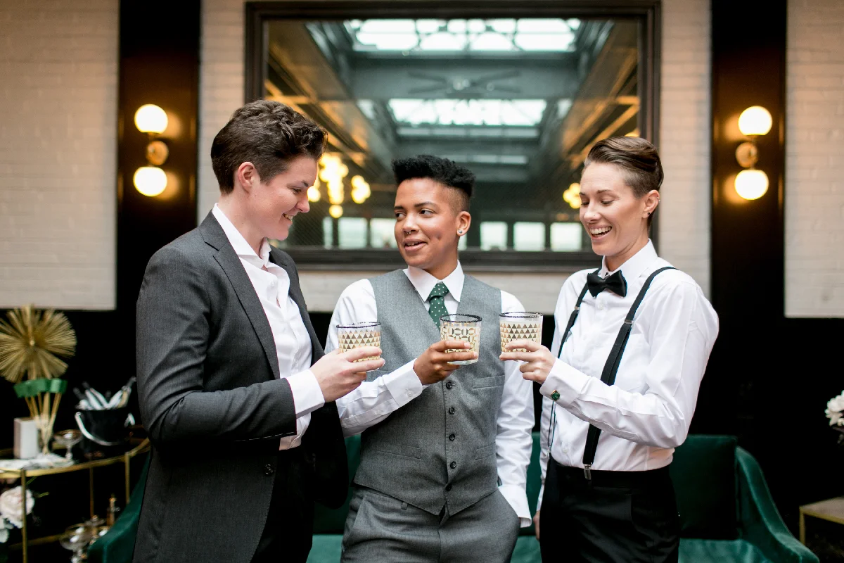 genderqueer formal wear