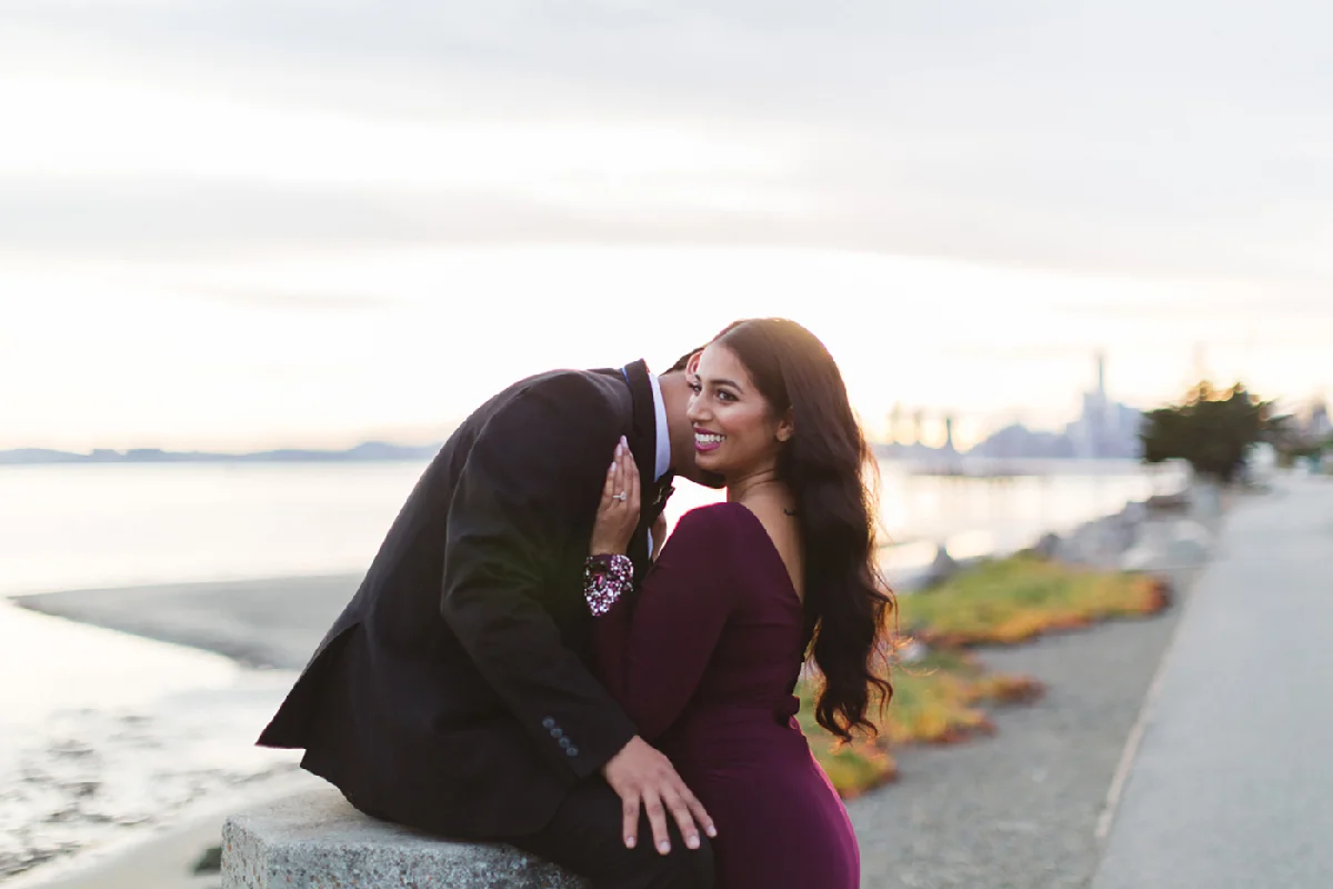 A Fijian-Mexican wedding Engagement Shoot in Oakland California by Zoe Larkin Photography
