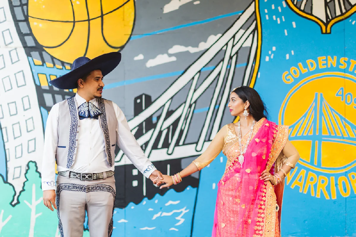 A Fijian-Mexican wedding Engagement Shoot in Oakland California by Zoe Larkin Photography