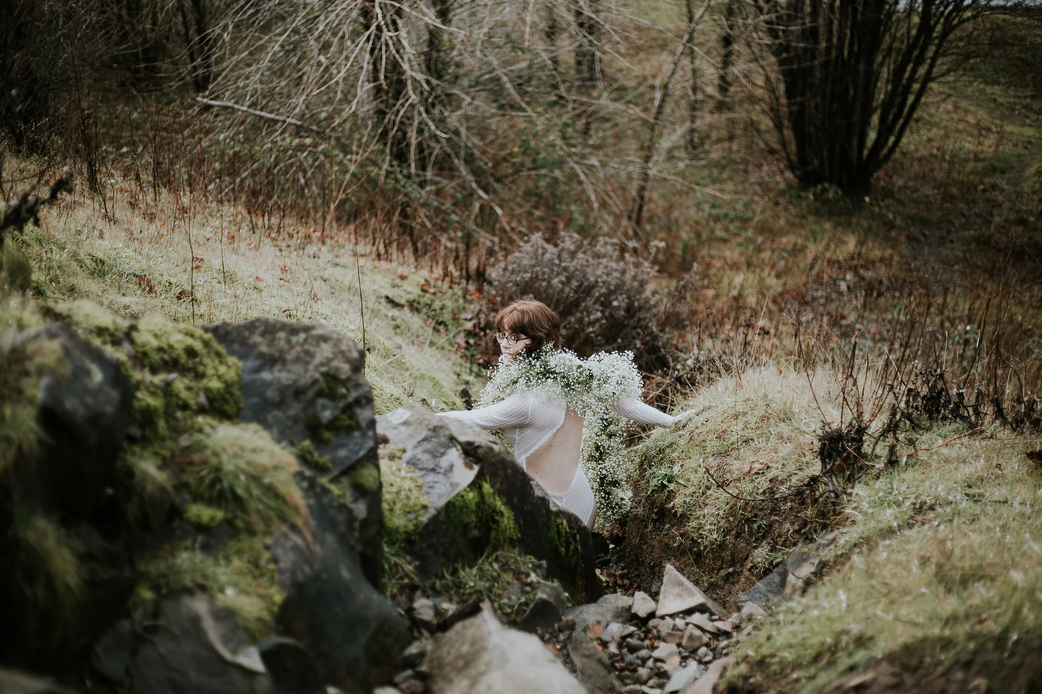 Em Boudoir Shoot Portland Oregon Vancouver Washington Jamie Carle Photography Flowers Laurel Hurst Florist