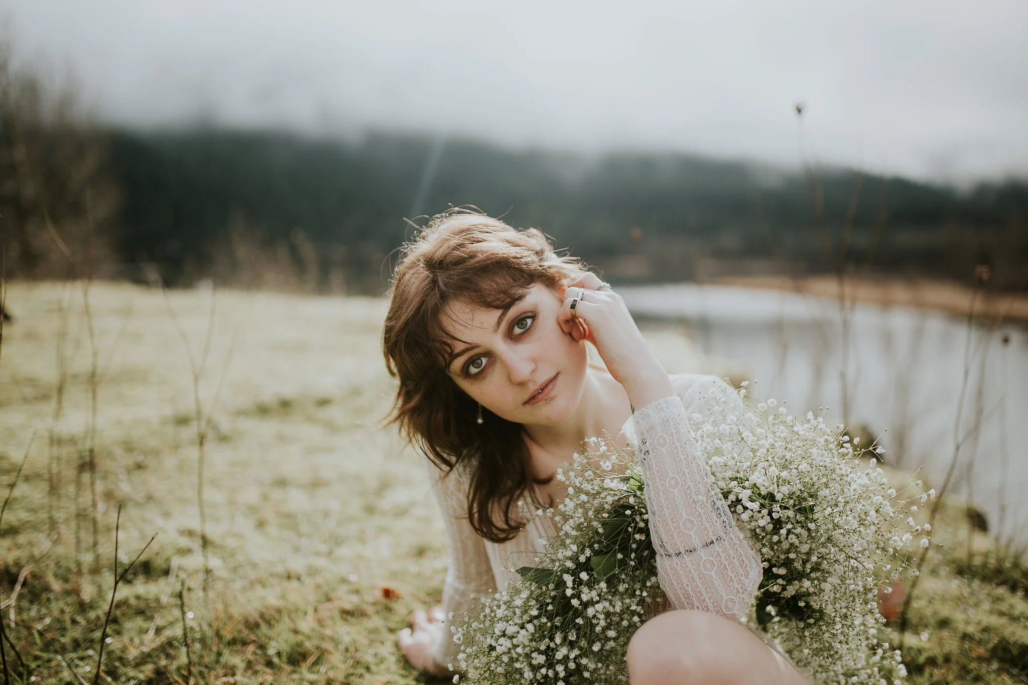 Em Boudoir Shoot Portland Oregon Vancouver Washington Jamie Carle Photography Flowers Laurel Hurst Florist
