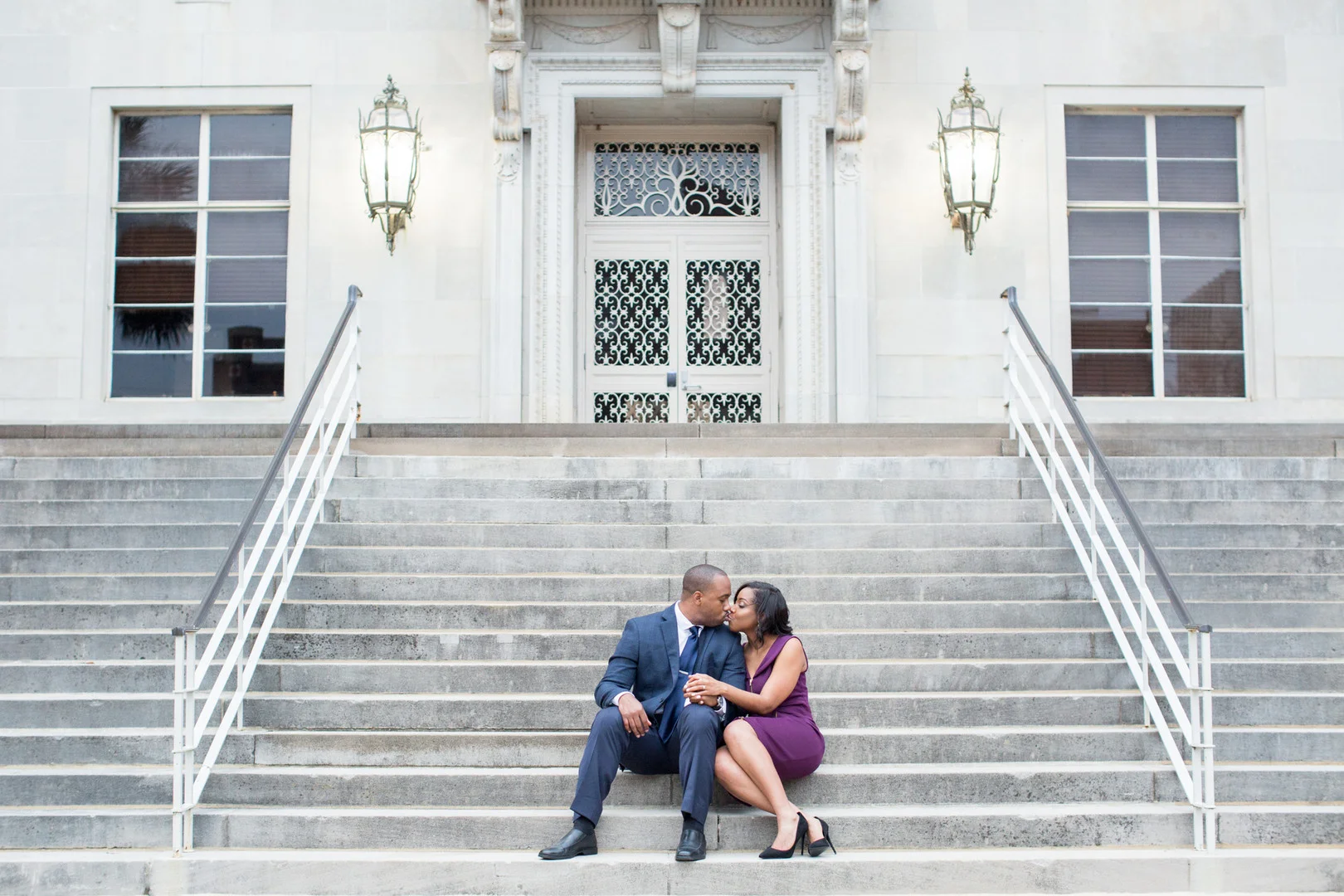 Jessica Hunt Photography Fall Autumn Engagement Session in Columbia South Carolina Clemson Alums Brent + Cass
