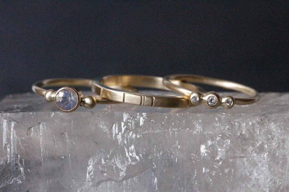 Rebecca Mir Grady Jewelry Wedding Rings Santa Fe New Mexico