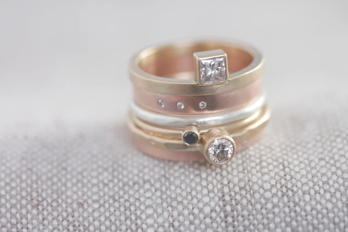 Rebecca Mir Grady Jewelry Wedding Rings Santa Fe New Mexico