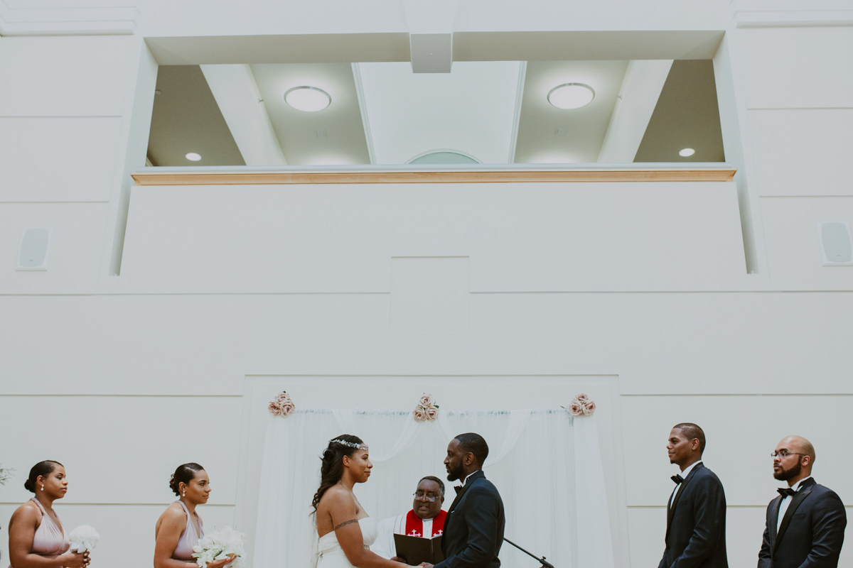 art-inspired levine museum wedding ceremony