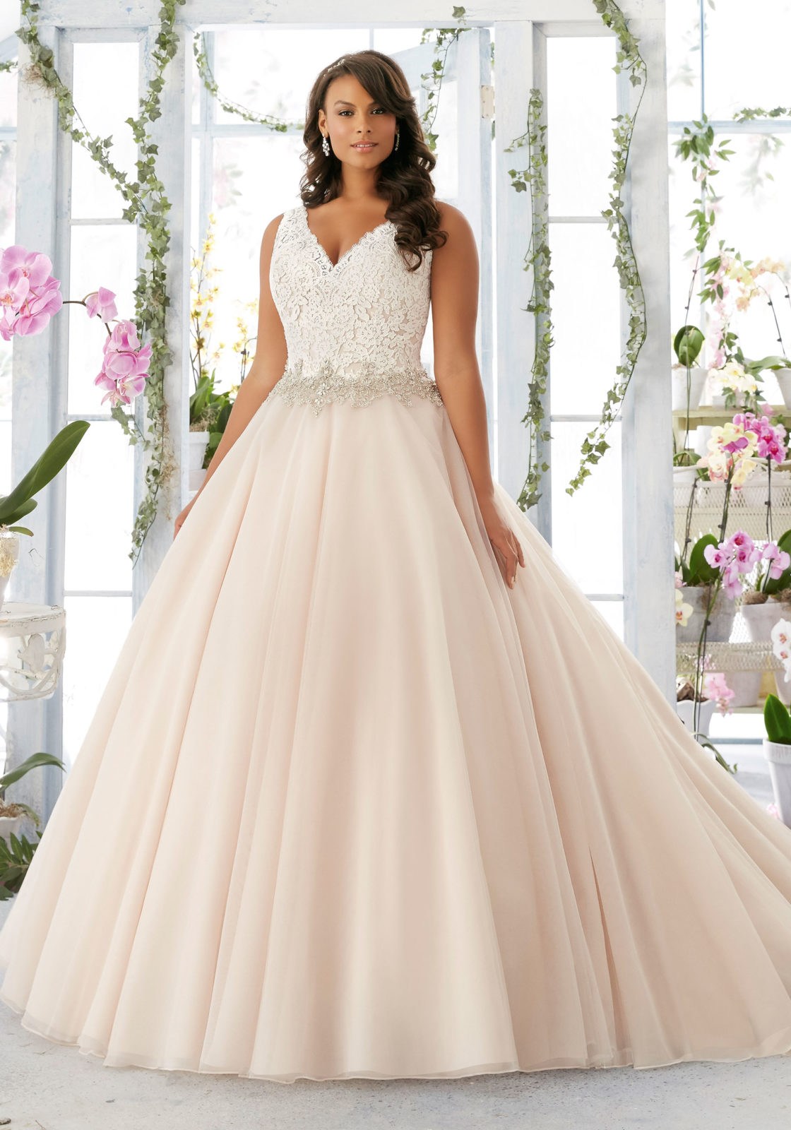 plus size bridal separates