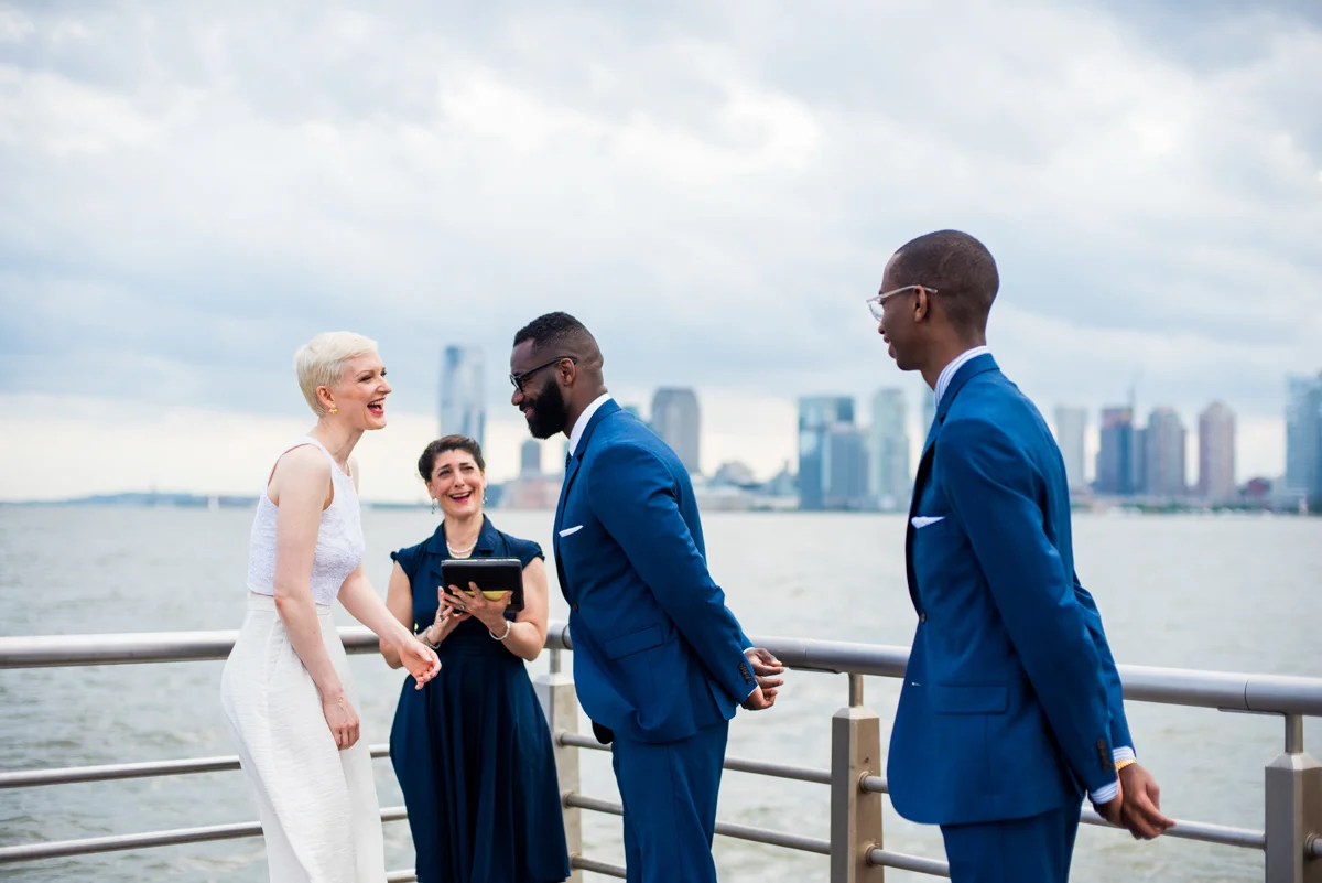 Photo by De Nueva Photography . Officiant A More Perfect Union .