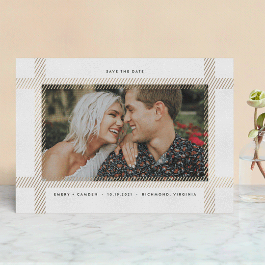 Dimension Save the Date by Carly Reed Walker