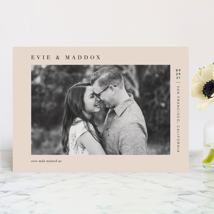 Darling Save the Date by Pine and Lark